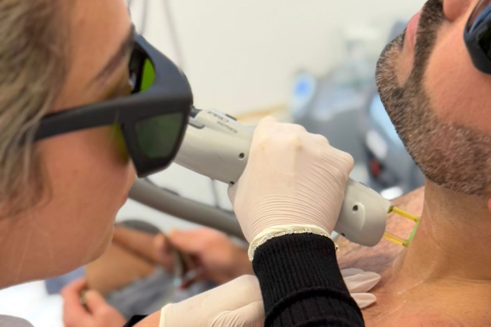 Foto van een behandeling 